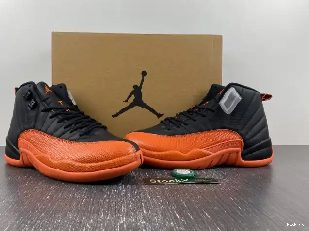 Rep MAX Jordan 12 Air FD9101-081 WMNS Brilliant Orange 0419